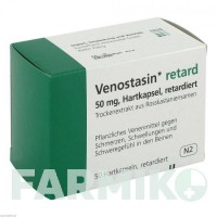 ВЕНОСТАЗИН (VENOSTASIN) 50 мг капсулы 50 шт - Плоды конского каштана EURIMPHARM