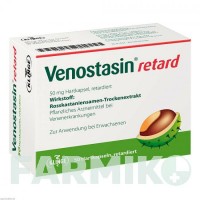 ВЕНОСТАЗИН (VENOSTASIN) 50 мг капсулы 50 шт - Плоды конского каштана KLINGE PHARMA