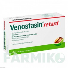 ВЕНОСТАЗИН (VENOSTASIN) 50 мг капсулы 100 шт - Плоды конского каштана KLINGE PHARMA