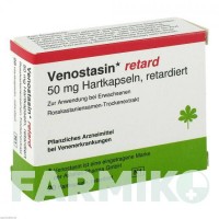ВЕНОСТАЗИН (VENOSTASIN) 50 мг капсулы 20 шт - Плоды конского каштана KOHLPHARMA