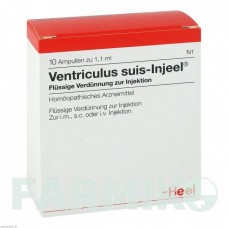 ВЕНТРИКУЛЮС СУИС (VENTRICULUS SUIS) ампулы 10 шт - Гомеопатия BIOLOGISCHE HEILMITTEL HEEL