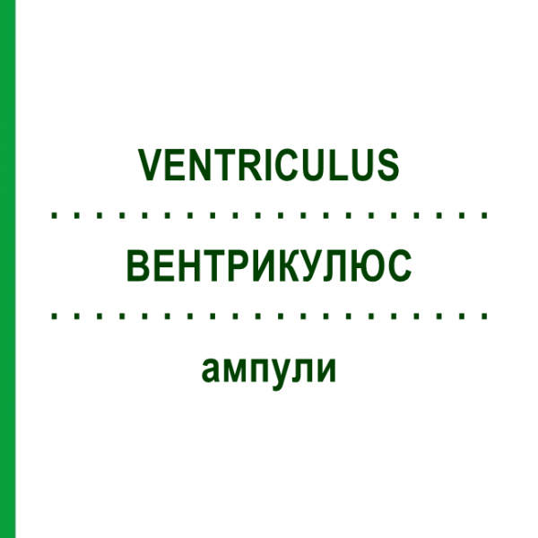 ВЕНТРИКУЛЮС (VENTRICULUS) ампули 10x1 мл - Гомеопатія WALA HEILMITTEL