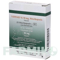 ВЕПЕЗИД (VEPESID) 50 мг капсулы 20 шт - Этопозид CHEPLAPHARM