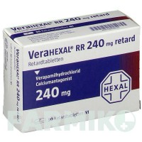 ВЕРАГЕКСАЛ (VERAHEXAL) 240 мг таблетки 30 шт - Верапаміл HEXAL