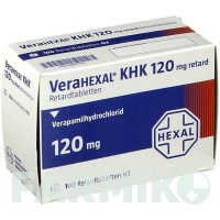 ВЕРАГЕКСАЛ КХК (VERAHEXAL KHK) 120 мг таблетки 100 шт - Верапаміл HEXAL