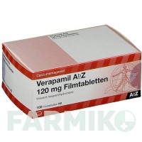 ВЕРАПАМІЛ (VERAPAMIL) 120 мг таблетки 100 шт - Верапаміл ABZ PHARMA
