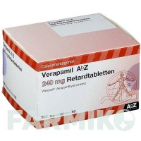 ВЕРАПАМІЛ (VERAPAMIL) 240 мг таблетки 100 шт - Верапаміл ABZ PHARMA