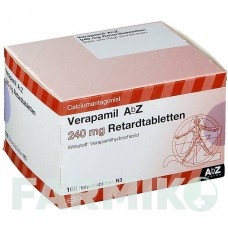 ВЕРАПАМИЛ (VERAPAMIL) 240 мг таблетки 100 шт - Верапамил ABZ PHARMA