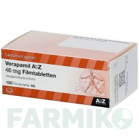 ВЕРАПАМІЛ (VERAPAMIL) 40 мг таблетки 100 шт - Верапаміл ABZ PHARMA
