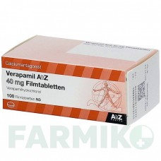 ВЕРАПАМИЛ (VERAPAMIL) 40 мг таблетки 100 шт - Верапамил ABZ PHARMA