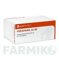 ВЕРАПАМІЛ (VERAPAMIL) 80 таблетки 30 шт - Верапаміл ALIUD PHARMA