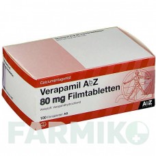 ВЕРАПАМИЛ (VERAPAMIL) 80 мг таблетки 100 шт - Верапамил ABZ PHARMA