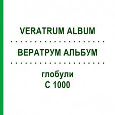 ВЕРАТРУМ АЛЬБУМ (VERATRUM ALBUM) C 1000 глобули 1,5 г - Гомеопатія GUDJONS