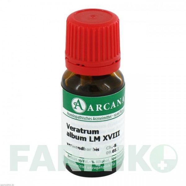 ВЕРАТРУМ АЛЬБУМ (VERATRUM ALBUM) LM 18 раствор 10 мл - Гомеопатия ARCANA DR.SEWERIN