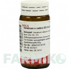 ВЕРАТРУМ (VERATRUM) D 3 глобули 20 г - Гомеопатія WALA HEILMITTEL