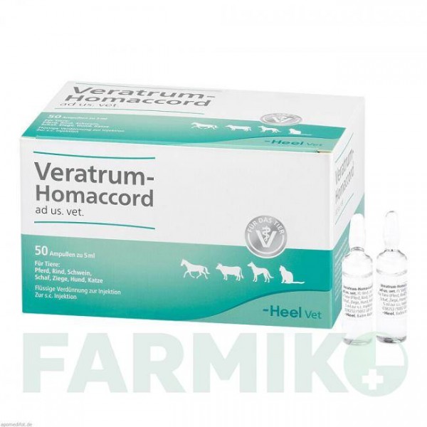 ВЕРАТРУМ ХОМАККОРД (VERATRUM HOMACCORD) ампулы 50 шт - Гомеопатия BIOLOGISCHE HEILMITTEL HEEL