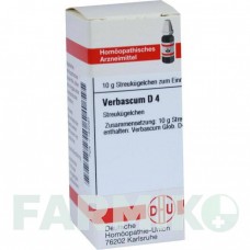 ВЕРБАСКУМ (VERBASCUM) D 4 глобули 10 г - Гомеопатия DHU