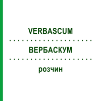 ВЕРБАСКУМ (VERBASCUM) розчин 20 мл - Гомеопатія NESTMANN PHARMA