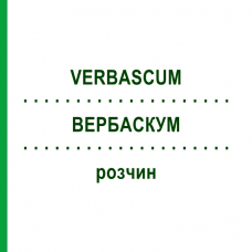 ВЕРБАСКУМ (VERBASCUM) розчин 20 мл - Гомеопатія NESTMANN PHARMA