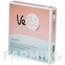 ВЕРИ (VERI) 0,120 мг/0,015 мг 24 ч кольцо 1 шт - Прогестаген, Эстроген ARISTO PHARMA