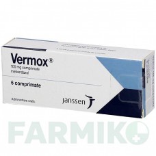 ВЕРМОКС (VERMOX) таблетки 6 шт - Мебендазол ACA MULLER-ADAG PHARMA