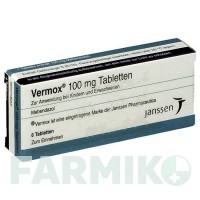 ВЕРМОКС (VERMOX) таблетки 6 шт - Мебендазол KOHLPHARMA