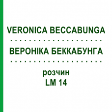 ВЕРОНІКА БЕККАБУНГА (VERONICA BECCABUNGA) LM 14 розчин 10 мл - Гомеопатія ARCANA DR.SEWERIN