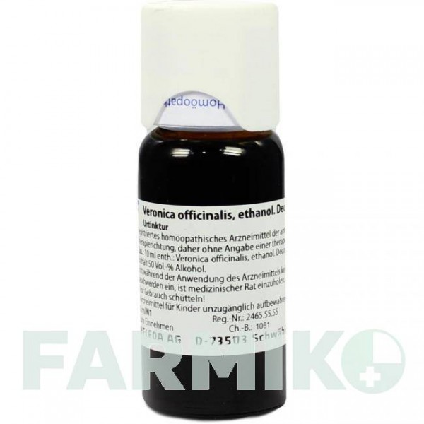 ВЕРОНІКА ОФФІЦИНАЛІС (VERONICA OFFICINALIS) D 1 розчин 50 мл - Гомеопатія WELEDA