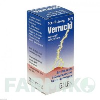 ВЕРРУЦИД (VERRUCID) розчин 10 мл - Саліцилова кислота INFECTOPHARM