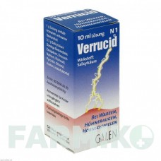 ВЕРРУЦИД (VERRUCID) раствор 10 мл - Салициловая кислота INFECTOPHARM