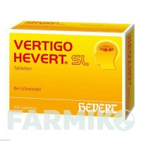 ВЕРТИГО (VERTIGO) таблетки 100 шт - Гомеопатія HEVERT