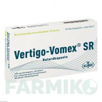 ВЕРТИГО ВОМЕКС (VERTIGO VOMEX) капсулы 10 шт - Дименгидринат KLINGE PHARMA