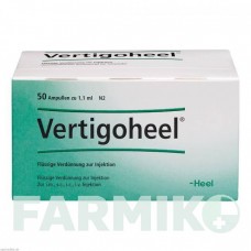 ВЕРТИГОХЕЛЬ (VERTIGOHEEL) ампулы 50 шт - Гомеопатия BIOLOGISCHE HEILMITTEL HEEL