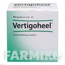 ВЕРТИГОХЕЛЬ (VERTIGOHEEL) ампулы 100 шт - Гомеопатия BIOLOGISCHE HEILMITTEL HEEL