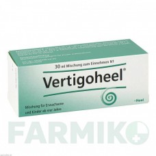 ВЕРТИГОХЕЛЬ (VERTIGOHEEL) капли 30 мл - Гомеопатия BIOLOGISCHE HEILMITTEL HEEL