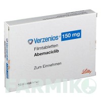 ВЕРЗЕНИОС (VERZENIOS) 150 мг таблетки 28 шт - Абемациклиб LILLY