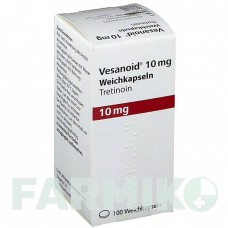 ВЕСАНОИД (VESANOID) 10 мг капсулы 100 шт - Третиноин CHEPLAPHARM