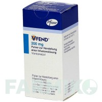 ВІФЕНД (VFEND) 200 мг порошок 1 шт - Вориконазол PFIZER