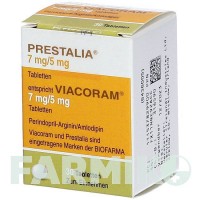 ВІАКОРАМ (VIACORAM) 7 мг/5 мг таблетки 30 шт - Периндоприл, Амлодипін KOHLPHARMA