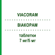 ВІАКОРАМ (VIACORAM) 7 мг/5 мг таблетки 30 шт - Периндоприл, Амлодипін PHARMA GERKE