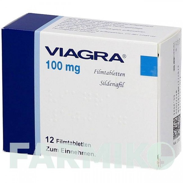 ВІАГРА (VIAGRA) 100 мг таблетки 12 шт - Силденафіл AXICORP PHARMA