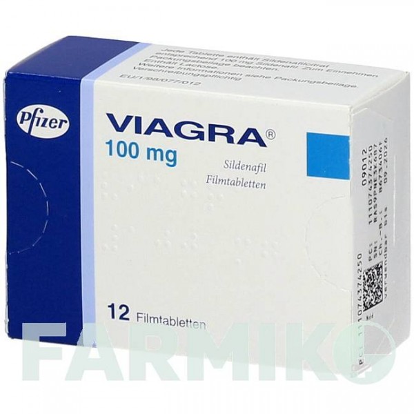 ВИАГРА (VIAGRA) 100 мг таблетки 12 шт - Силденафил BB FARMA
