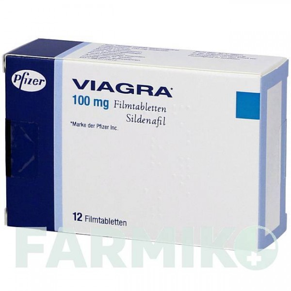 ВІАГРА (VIAGRA) 100 мг таблетки 12 шт - Силденафіл EMRA-MED