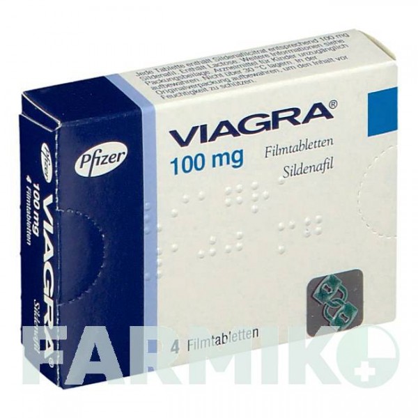 ВИАГРА (VIAGRA) 100 мг таблетки 4 шт - Силденафил VIATRIS