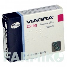ВИАГРА (VIAGRA) 25 мг таблетки 4 шт - Силденафил EMRA-MED