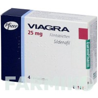 ВІАГРА (VIAGRA) 25 мг таблетки 4 шт - Силденафіл EURIMPHARM