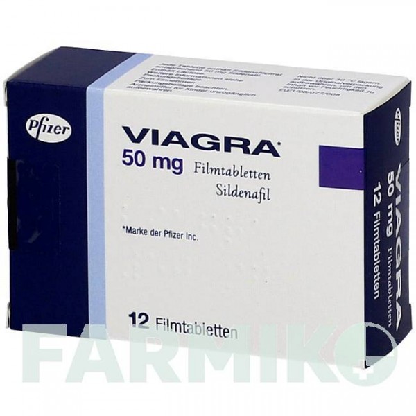 ВИАГРА (VIAGRA) 50 мг таблетки 12 шт - Силденафил EMRA-MED