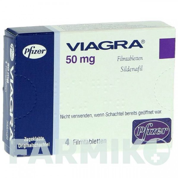 ВИАГРА (VIAGRA) 50 мг таблетки 4 шт - Силденафил VIATRIS