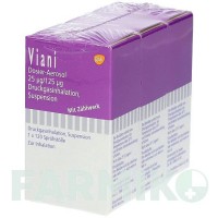 ВІАНІ (VIANI) 25 мкг/125 мкг 3 х 120 доз аерозоль 3x120 шт - Сальметерол, Флутиказон GLAXOSMITHKLINE