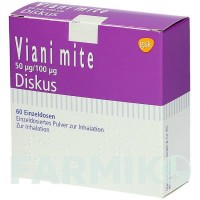 ВИАНИ (VIANI) 50 мкг/100 мкг доз порошок 60 шт - Сальметерол, Флутиказон GLAXOSMITHKLINE